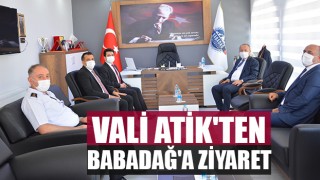 Vali Atik'ten Babadağ'a Ziyaret