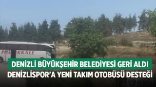 Büyükşehir Belediyesi'nin Geri Aldığı Otobüsün Yerine Bababalım'dan Denizlispor'a Destek
